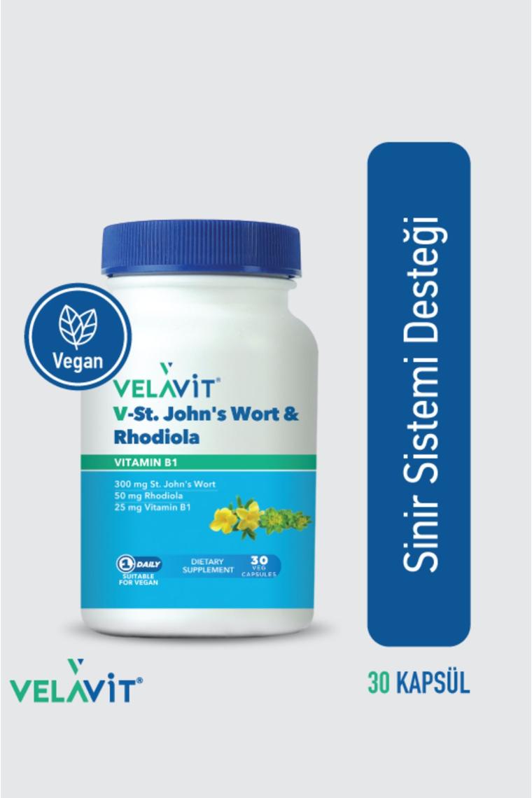 Velavit V-St. John's Worth Rhodiola 30 Tablet