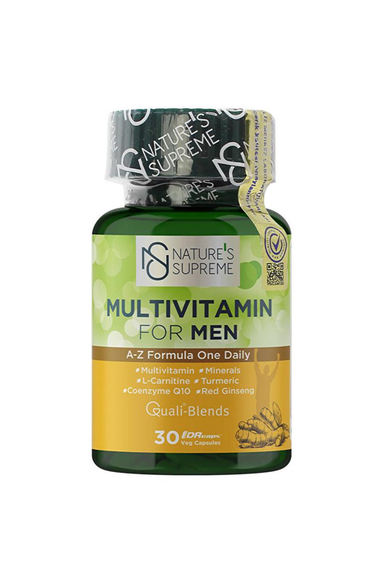 Nature's Supreme Multivitamin for Men 30 Kapsül