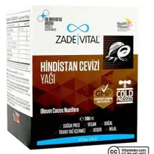 Zade Vital Hindistan Cevizi Yağı 200 ml