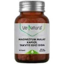 Venatura Magnezyum Malat Takviye Edici Gıda 60 Kapsül