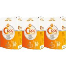 New Life  C 1000 Plus 30 Tablet x 3 Adet