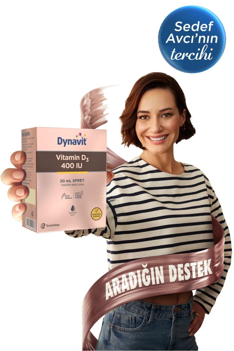 Dynavit Vitamin D3 400 Iu Sprey 20 Ml