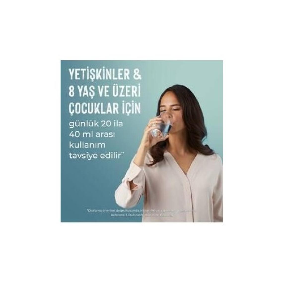 Dulcosoft Aromasız Oral Solüsyon 250 ml - Şekersiz, Glutensiz, Parabensiz ve Renklendiricisiz, Türkiye Menşeli