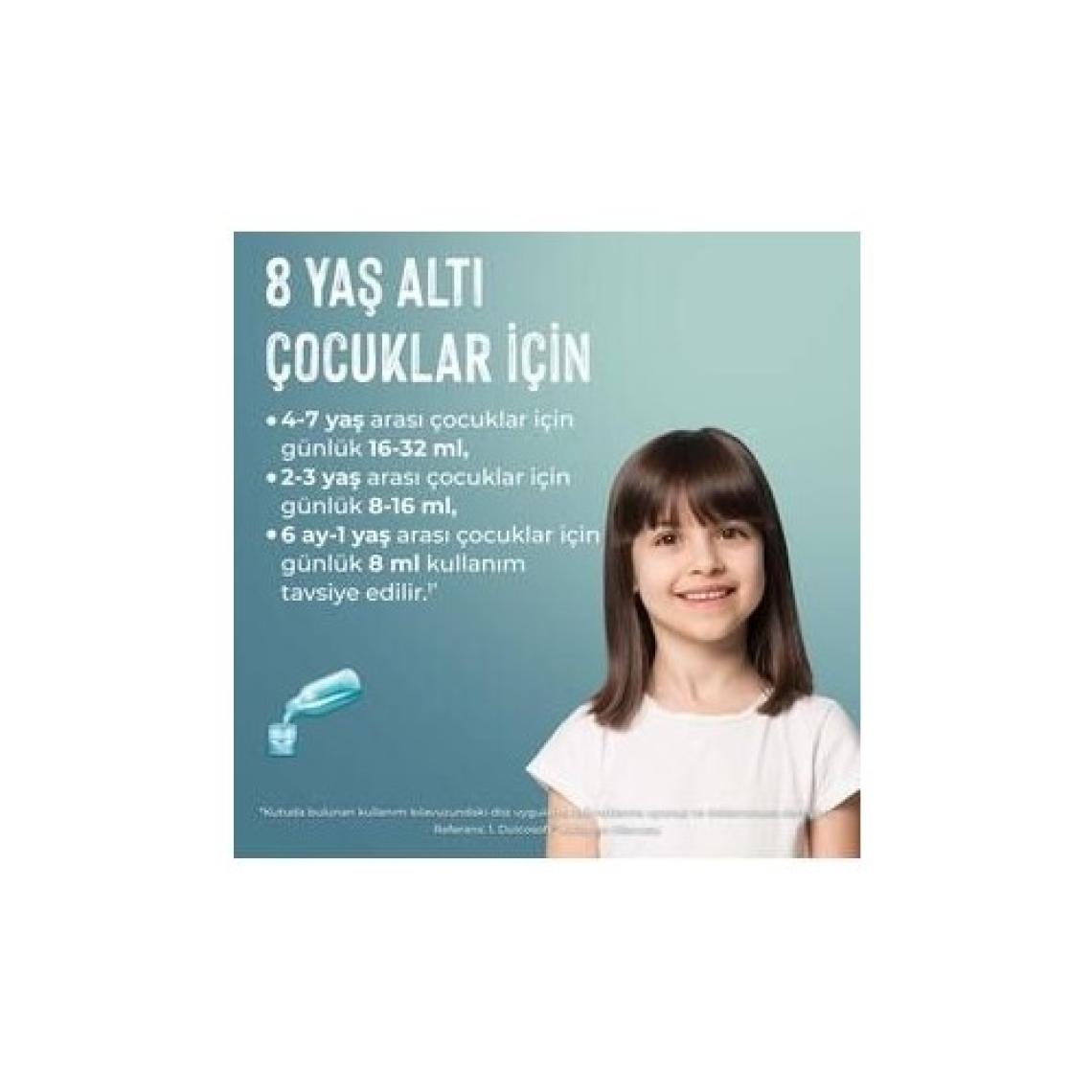 Dulcosoft Aromasız Oral Solüsyon 250 ml - Şekersiz, Glutensiz, Parabensiz ve Renklendiricisiz, Türkiye Menşeli