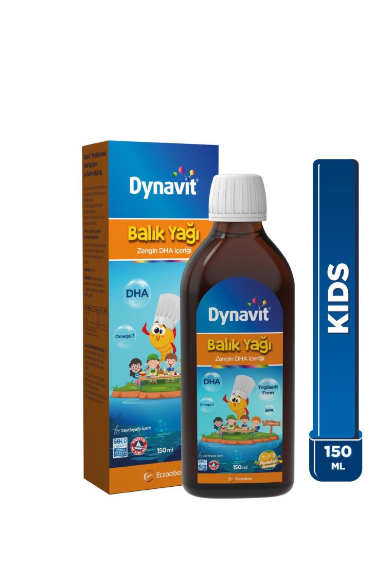 Balık Yağı Şurubu Portakal Aromalı 150 ml