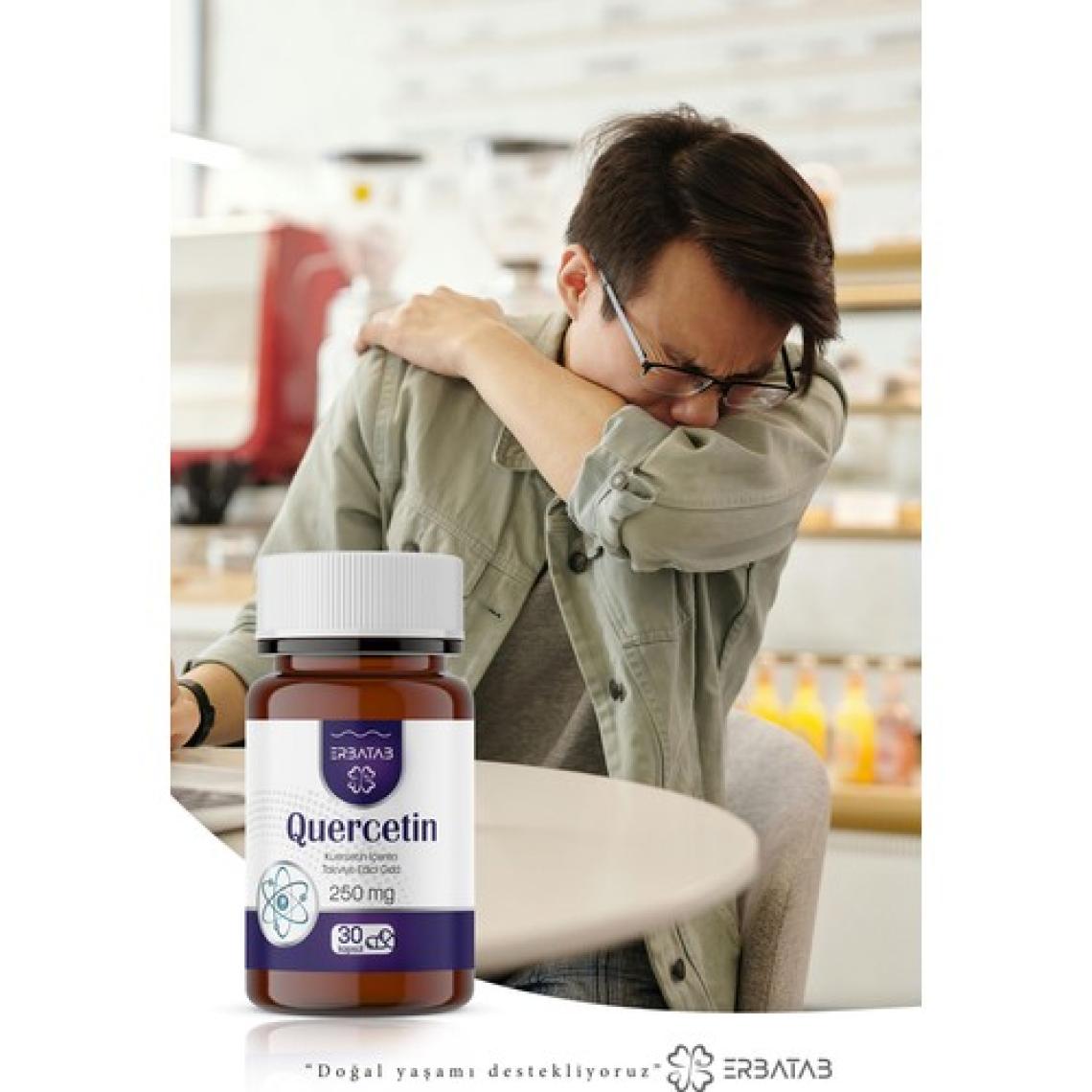 Erbatab Quercetin ( Kuersetin ) 30 Kapsül