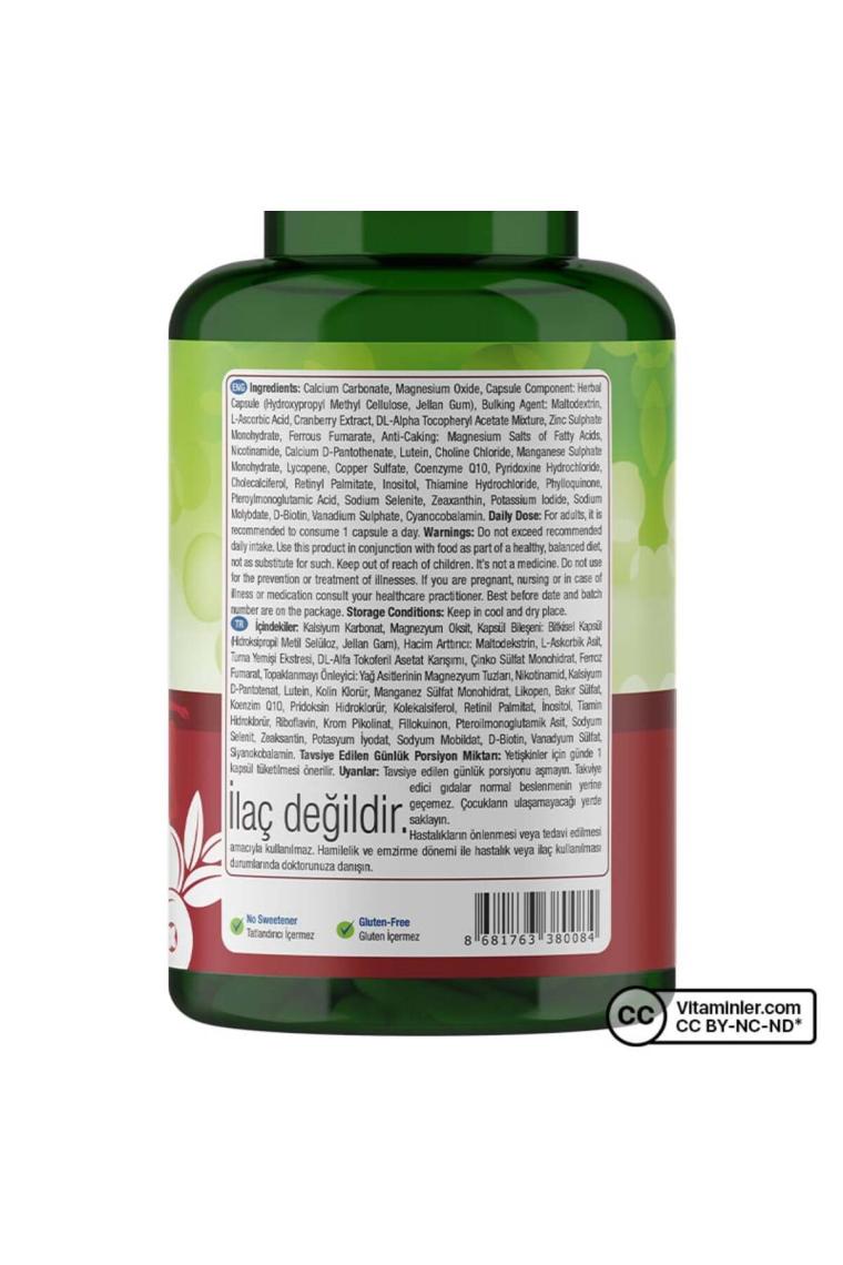 Nature's Supreme Multivitamin For Women 60 Kapsül