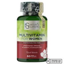 Nature's Supreme Multivitamin For Women 60 Kapsül