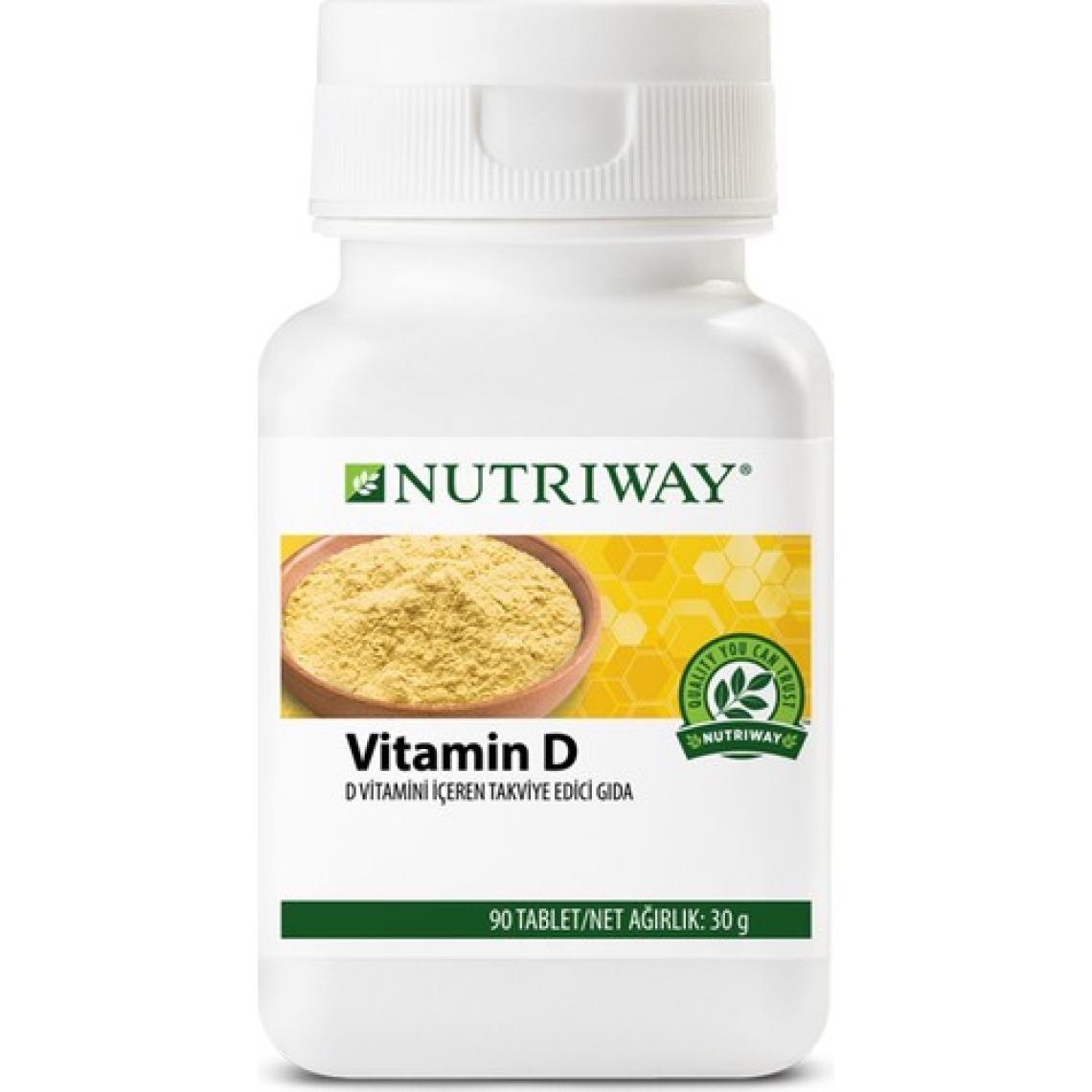 Amway Nutriway™ Vitamin D - D Vi̇Tami̇Ni̇ İÇeren Takvi̇Ye Edi̇Ci̇ Gida
