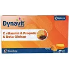 Dynavit Herbal Pastil Vitamin C, Propolis & Beta Glukan Pastil