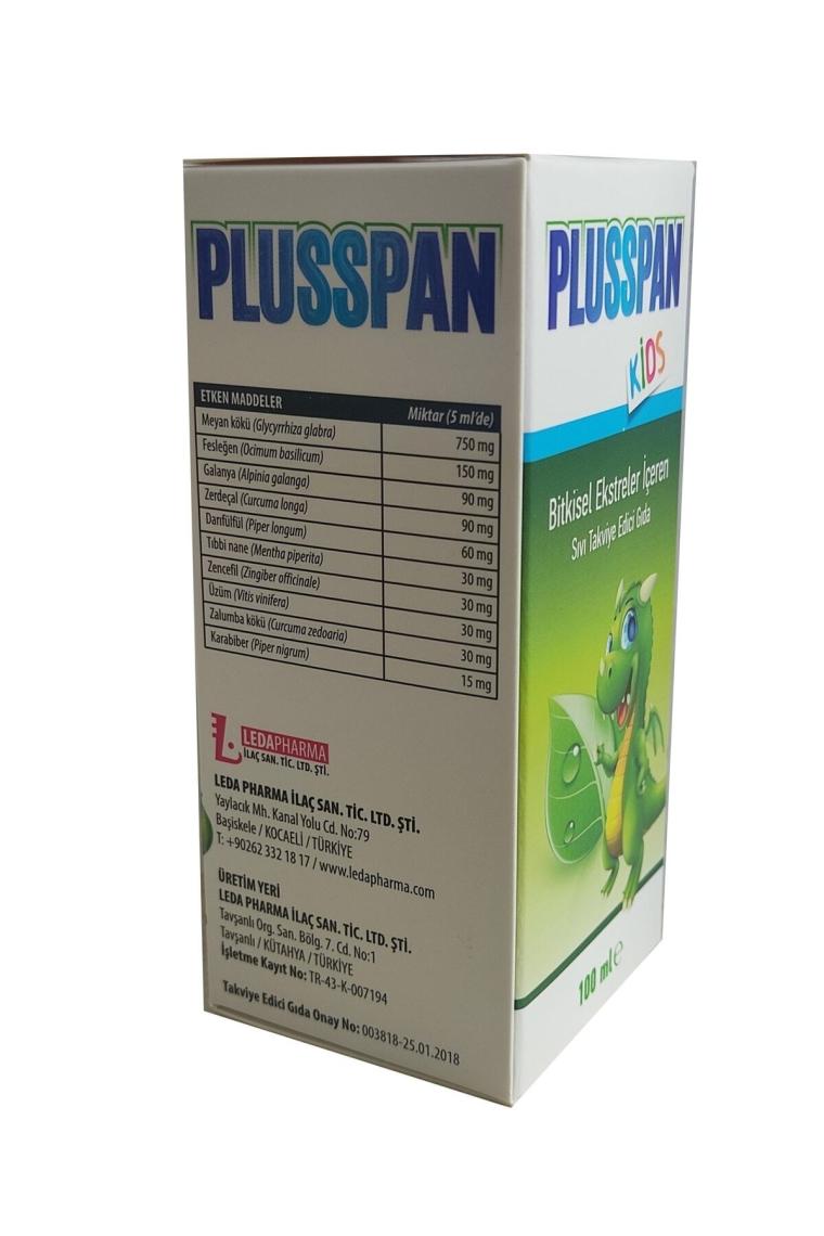 Ledapharma Plusspan Kids 100 Ml Şurup