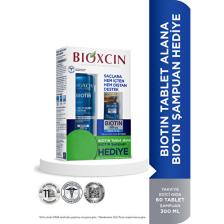 Bioxcin Biotin 5000 mg + Çinko 15 mg 60 Tablet + 300 ml Şampuan Hediyeli