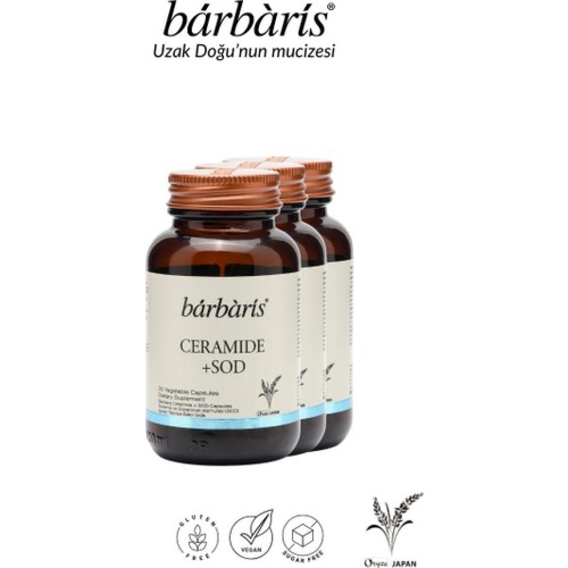 Barbaris Ceramide+Sod 30 Capsules x 3 Paket