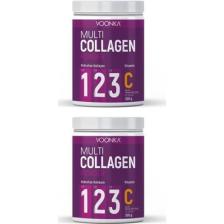 Voonka Multi Collagen Powder 300 Gr 2 Adet