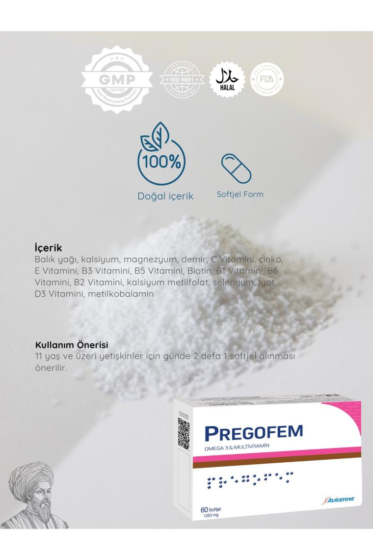 Avicenna Pregofem 60 Softgel