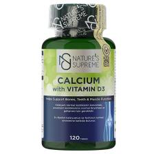 Nature's Supreme Calcium With Vitamin D3 120 Tablet