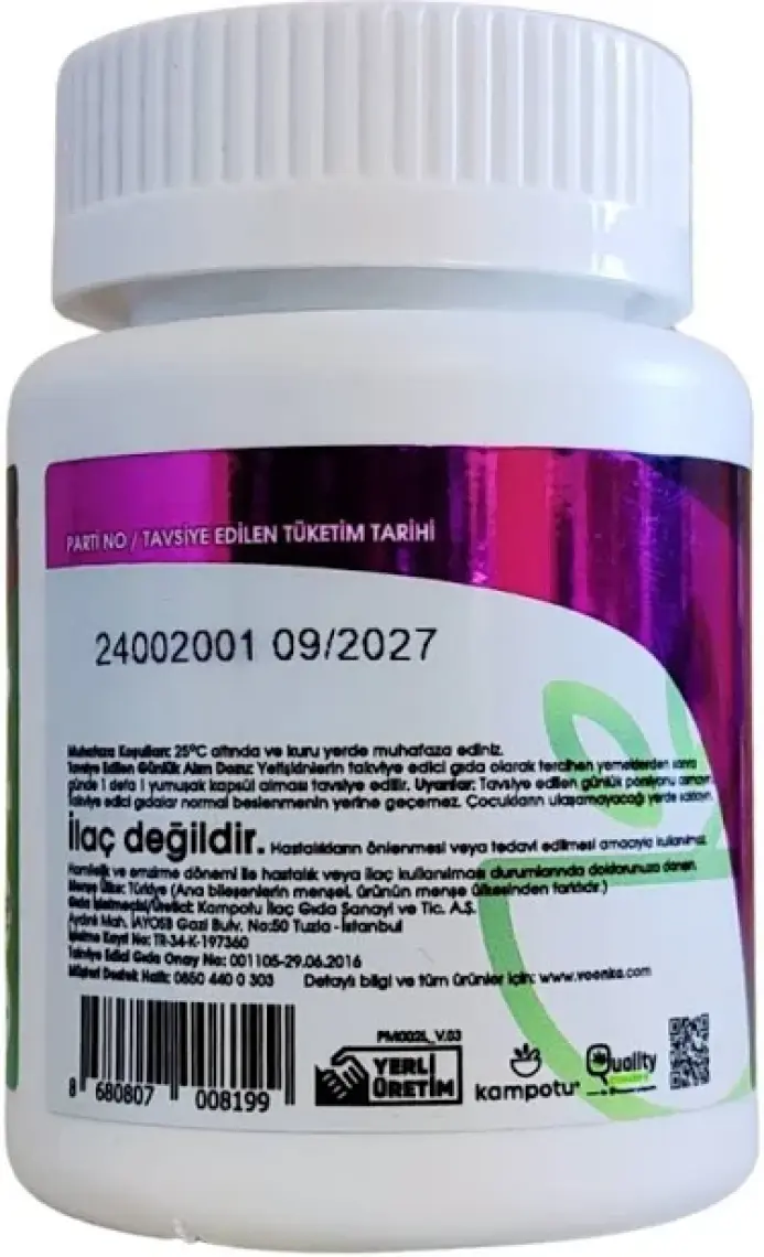 Voonka Omega 7 -500Mg 32 Kapsül