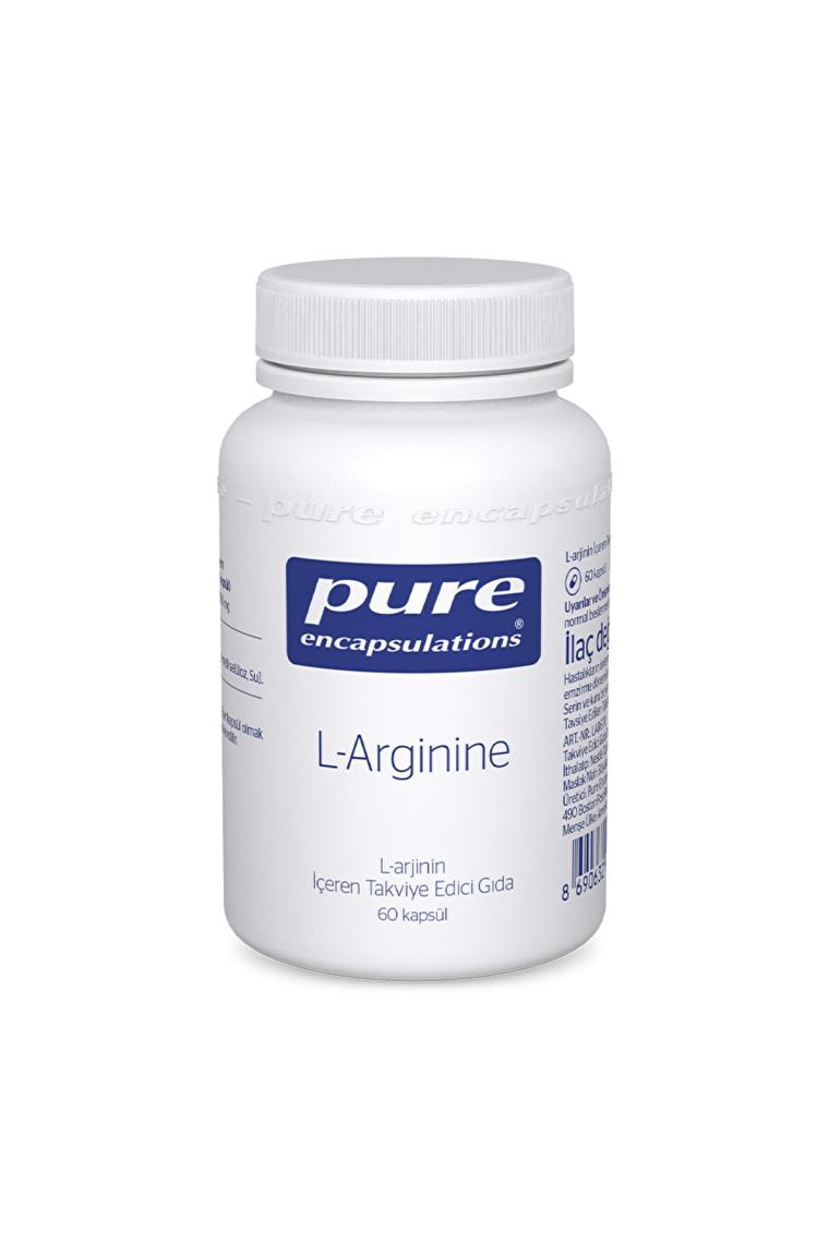 Pure Encapsulations L-Arginine 60 Kapsül