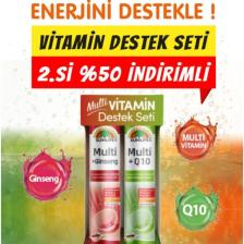 Sunlife Multivitamin Destek Seti 20 + 20 Efervesan Tablet