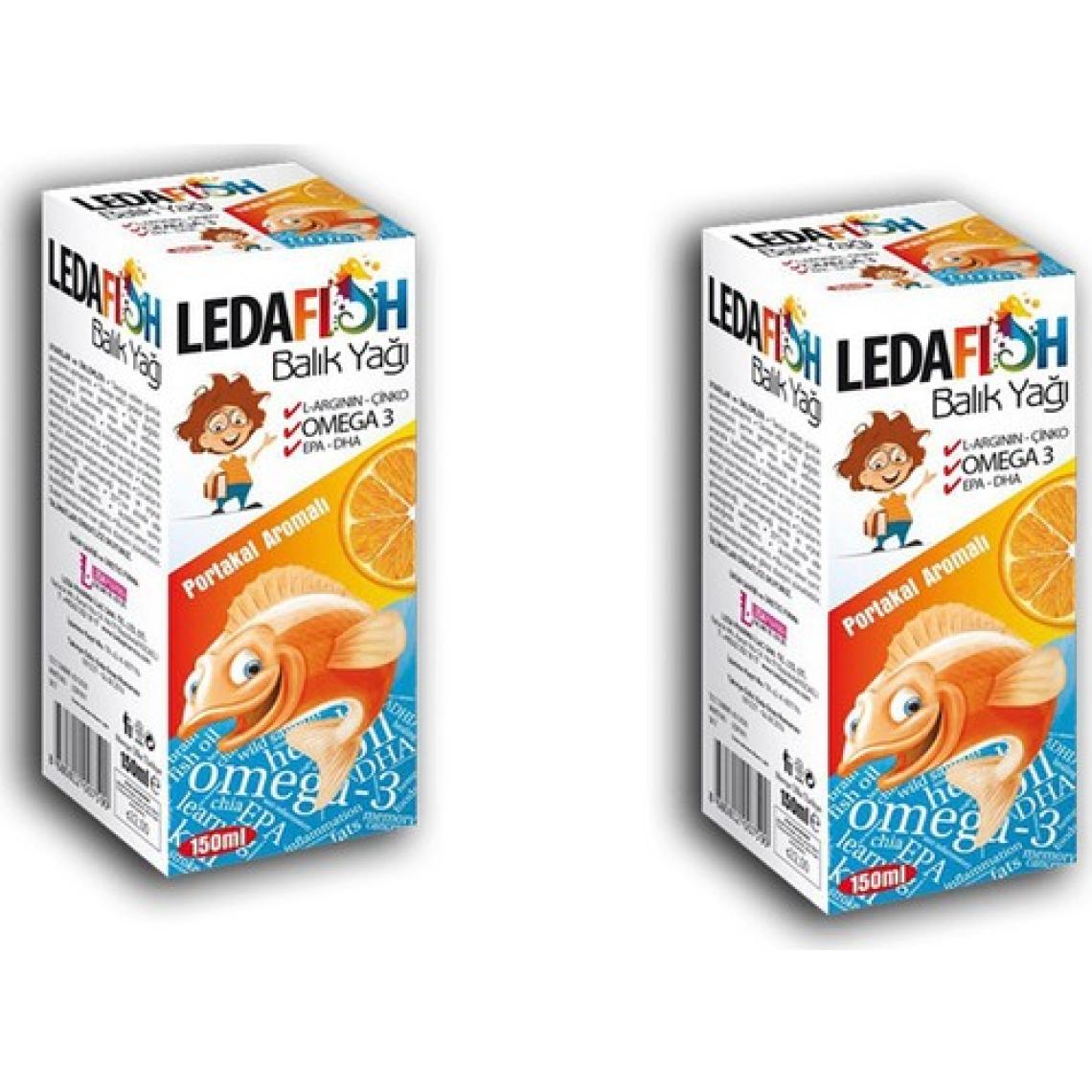 Ledapharma Ledafish Balık Yağı Şurup 150ML x 2 Adet