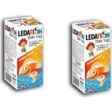 Ledapharma Ledafish Balık Yağı Şurup 150ML x 2 Adet