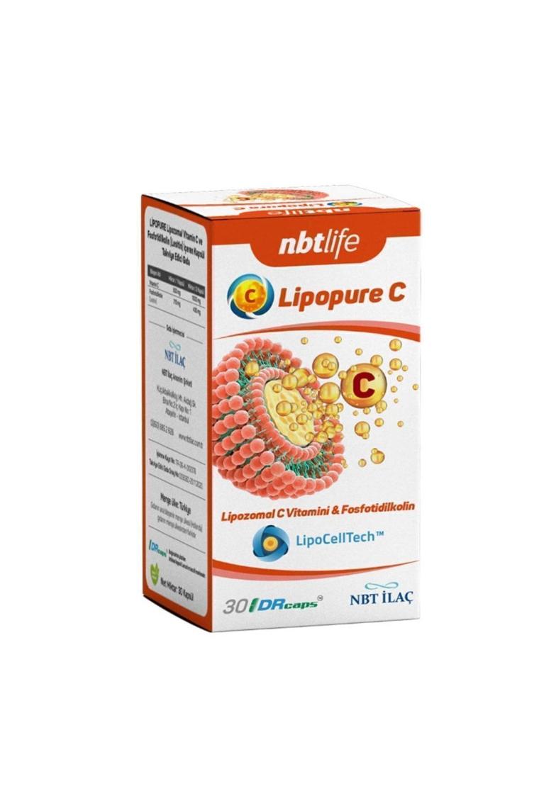 Nbt Life Lipopure C Vitamini 30 Kapsül