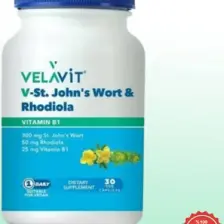 Velavit V-St. John's Worth Rhodiola 30 Tablet