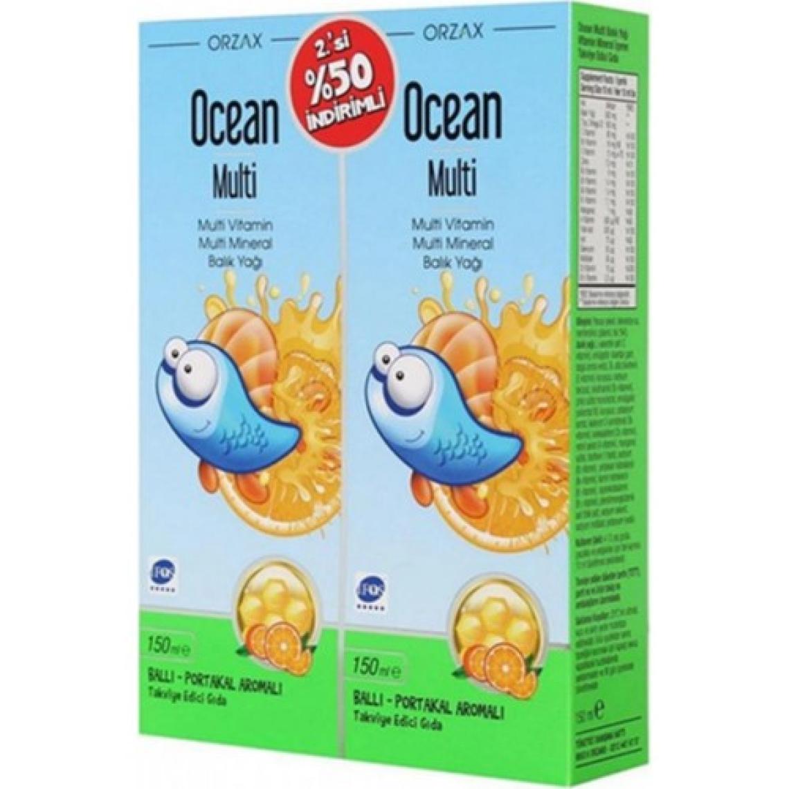 Ocean Multi Şurup 150 ml x 2 Adet