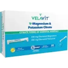 Velavit V-Magnesium & Potassium Citrate 20 Saşe
