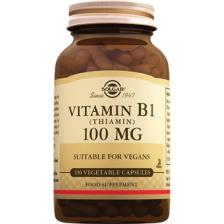 Solgar Vitamin B1 (Thiamin) 100 mg 100 Kapsül