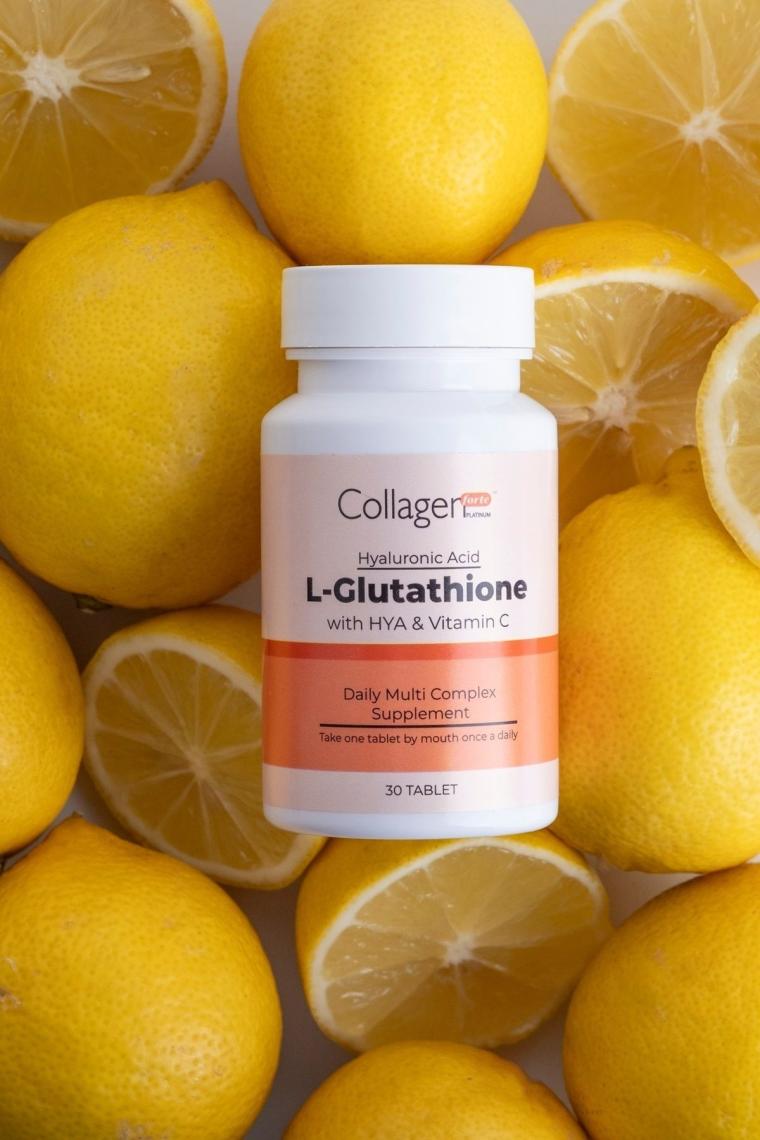 Collagen Forte Platinum L-Glutathione, Hyalüronik Asit & Vitamin C