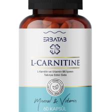 Erbatab L-Karnitin 60 Kapsül