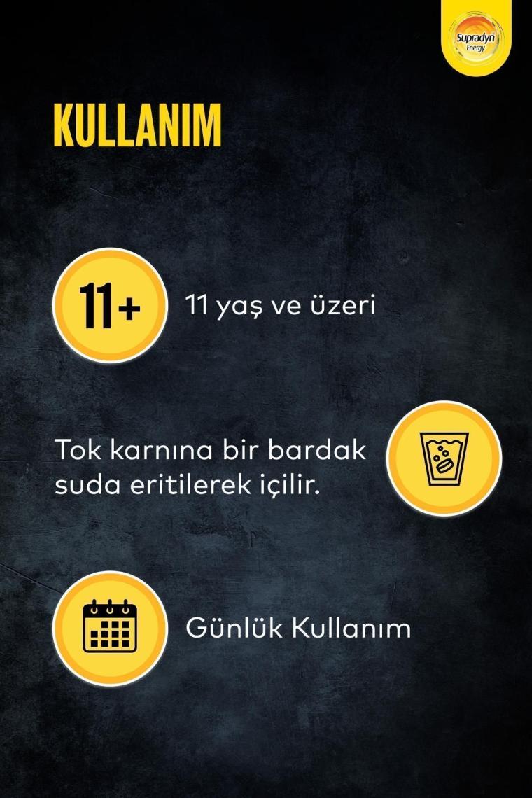 Supradyn Koenzim Q10 15 Efervesan Tablet