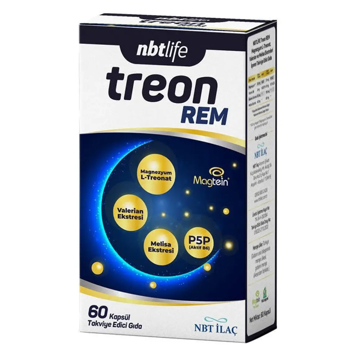 Nbt Life Treon Rem 60 Kapsül