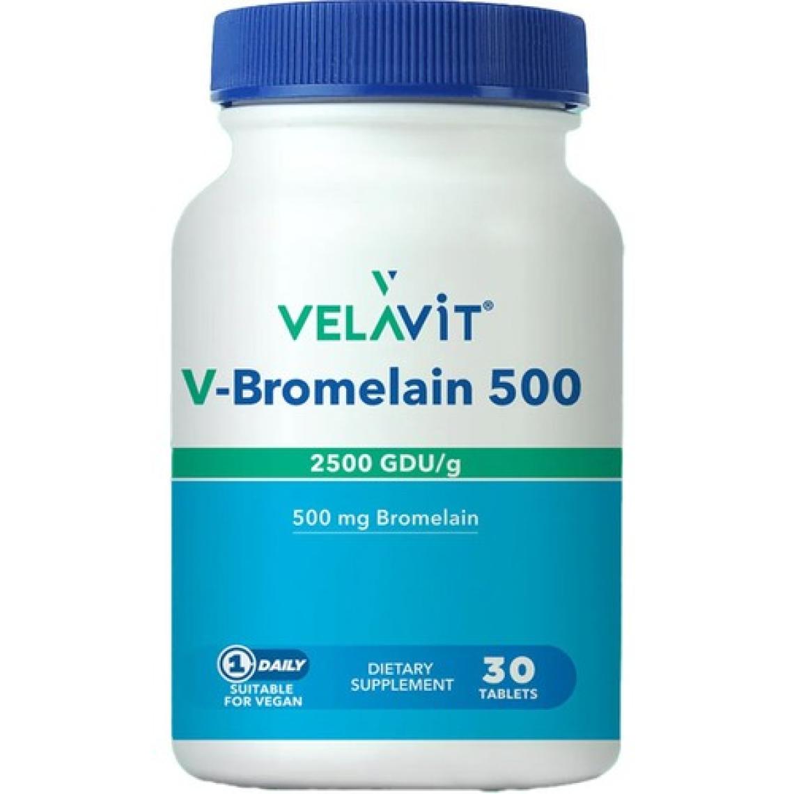 Velavit V-Bromelain 500 30 Tablet