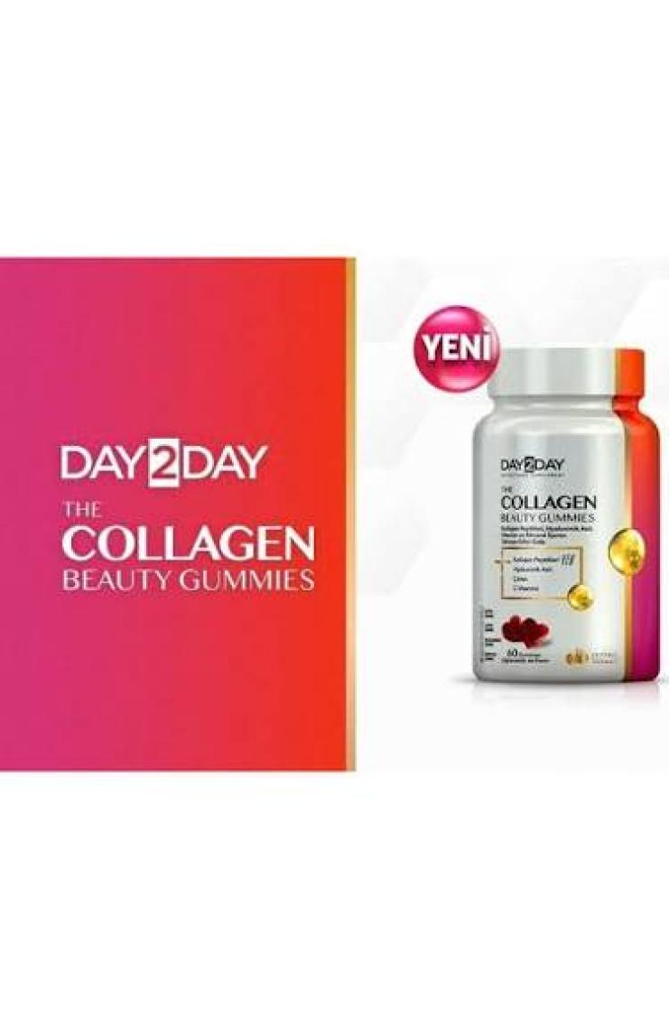 Day2Day The Collagen Beauty Gummies 60 Gummies Çiğnenebilir Tablet