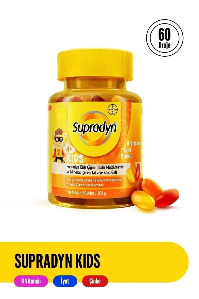 Supradyn Kids 60 Tablet + Redoxon Kids 60 Tablet