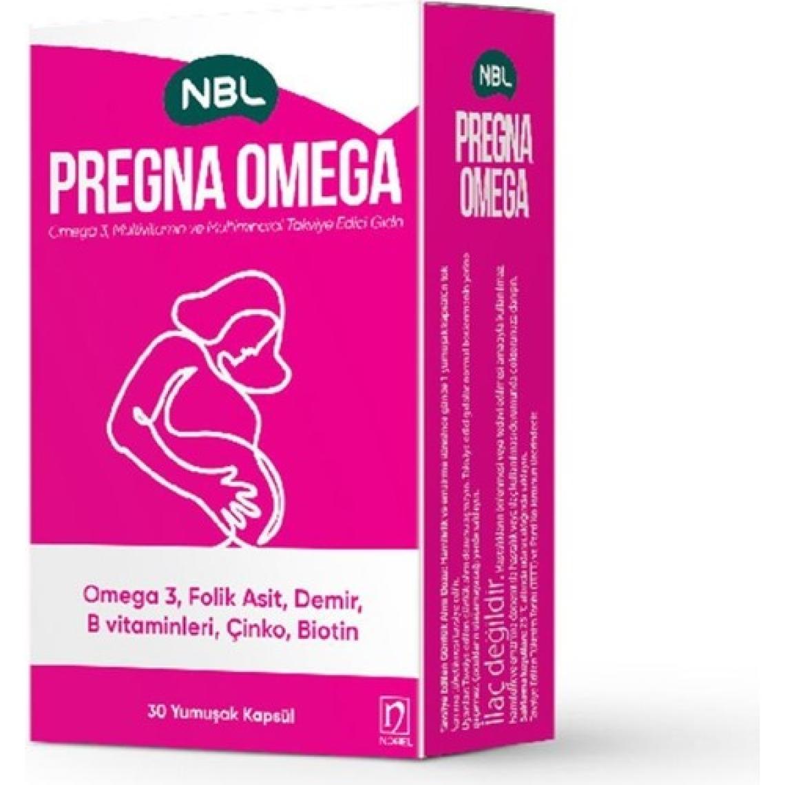 Nbl Pregna Omega 30 Kapsül