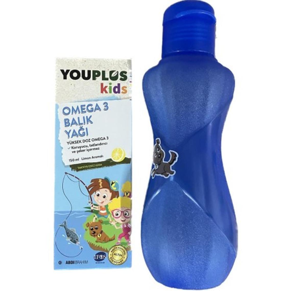 Youplus Kids Omega-3 150 ml - Su Matarası Hediyeli