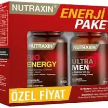 Nutraxin Erkeklere Özel Enerji Paketi Ultra Men + Big Energy