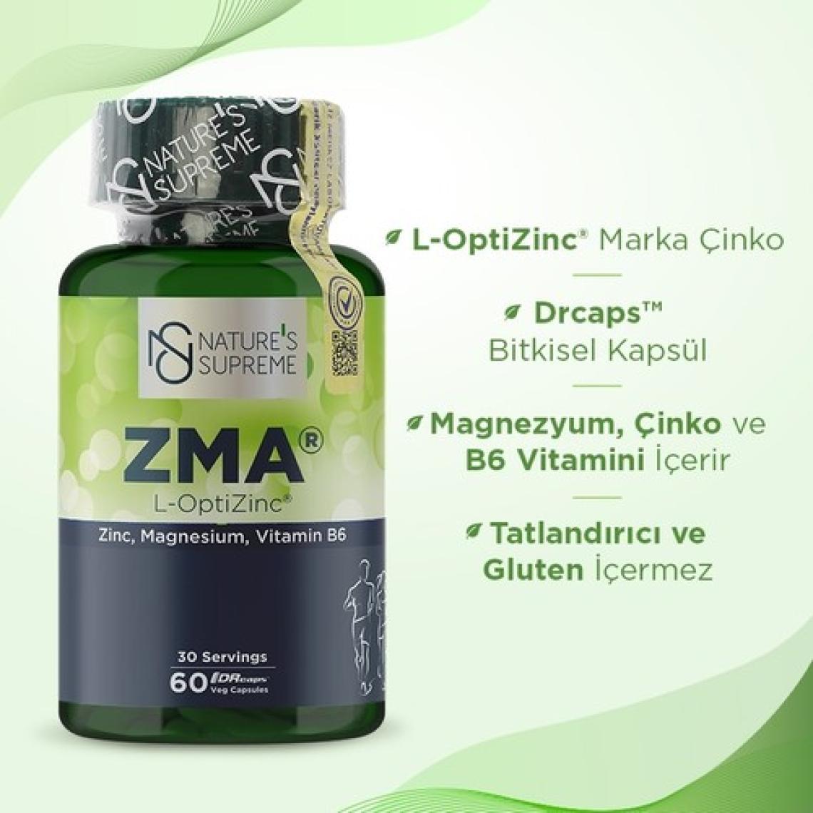 Nature's Supreme Nature’s Supreme Zma 60 Kapsül