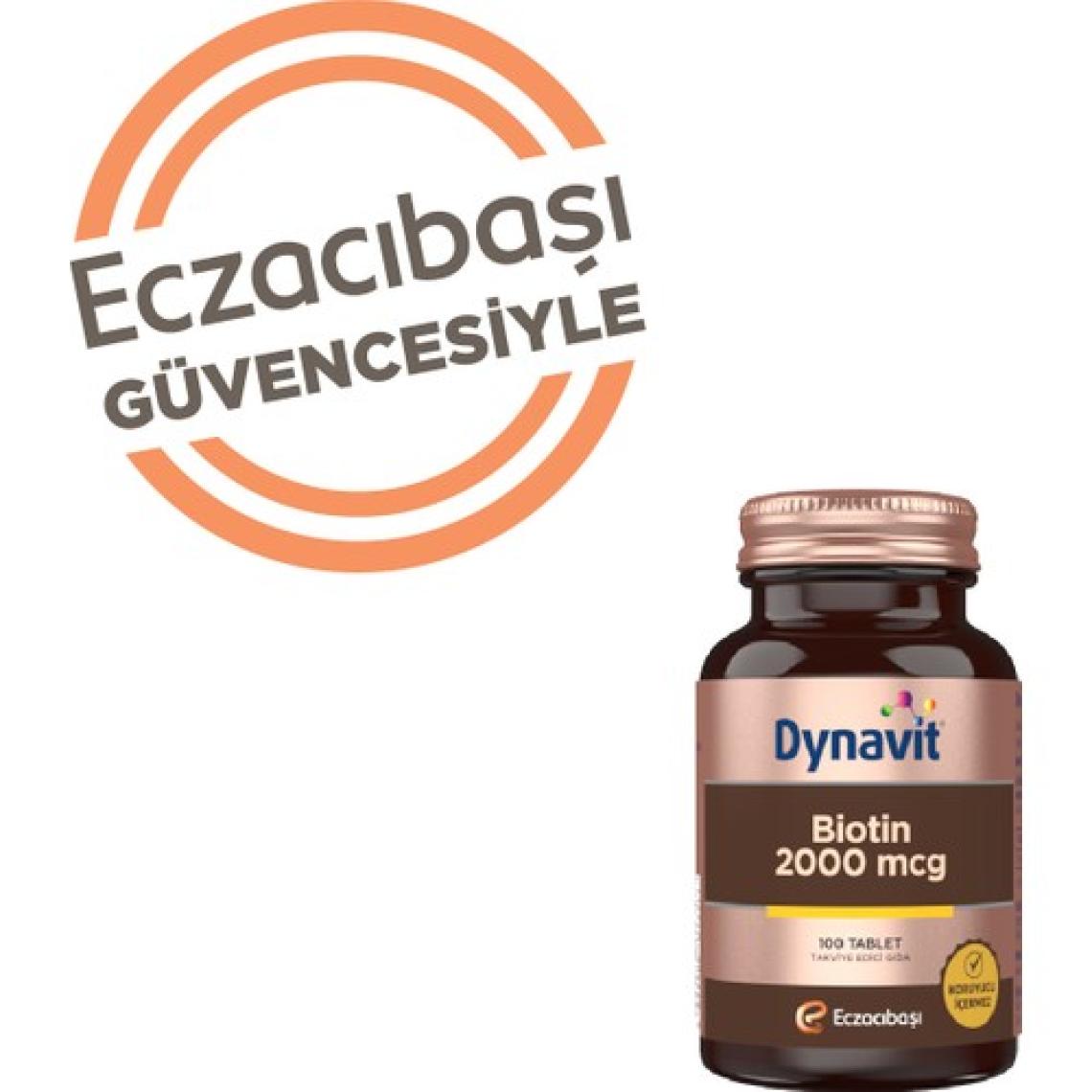 Dynavit Biotin 2000 Mcg 100 Tablet