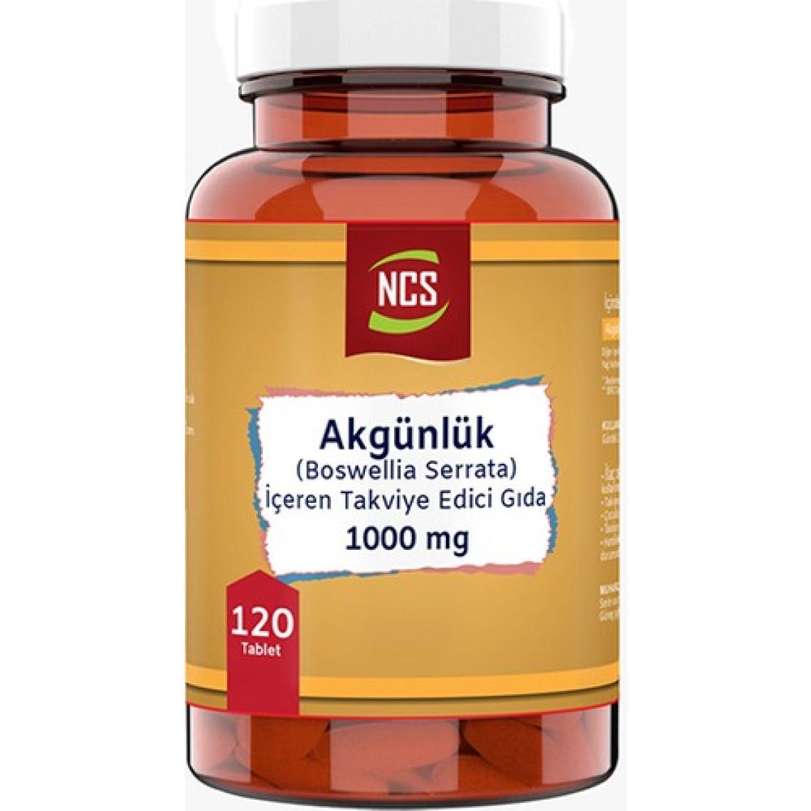 Ncs Boswellia Serrata Akgünlük 1000 Mg 120 Tablet