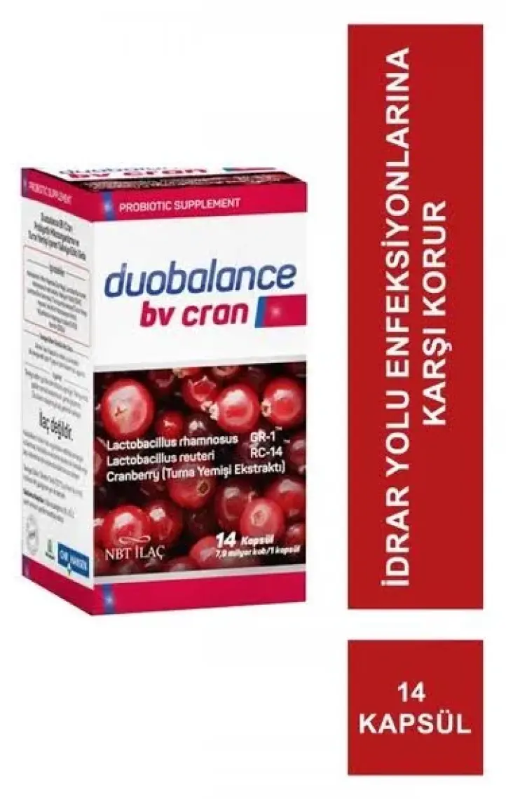 Duobalance Bv Cran 14 Kapsül