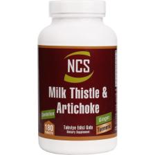 Ncs Milk Thistle Artichoke Zerdeçal Karahindiba Zencefil Maydanoz Deve Dikeni Enginar 180 Tablet