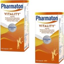 Pharmaton Vitality 100 Kapsül - 2 Adet