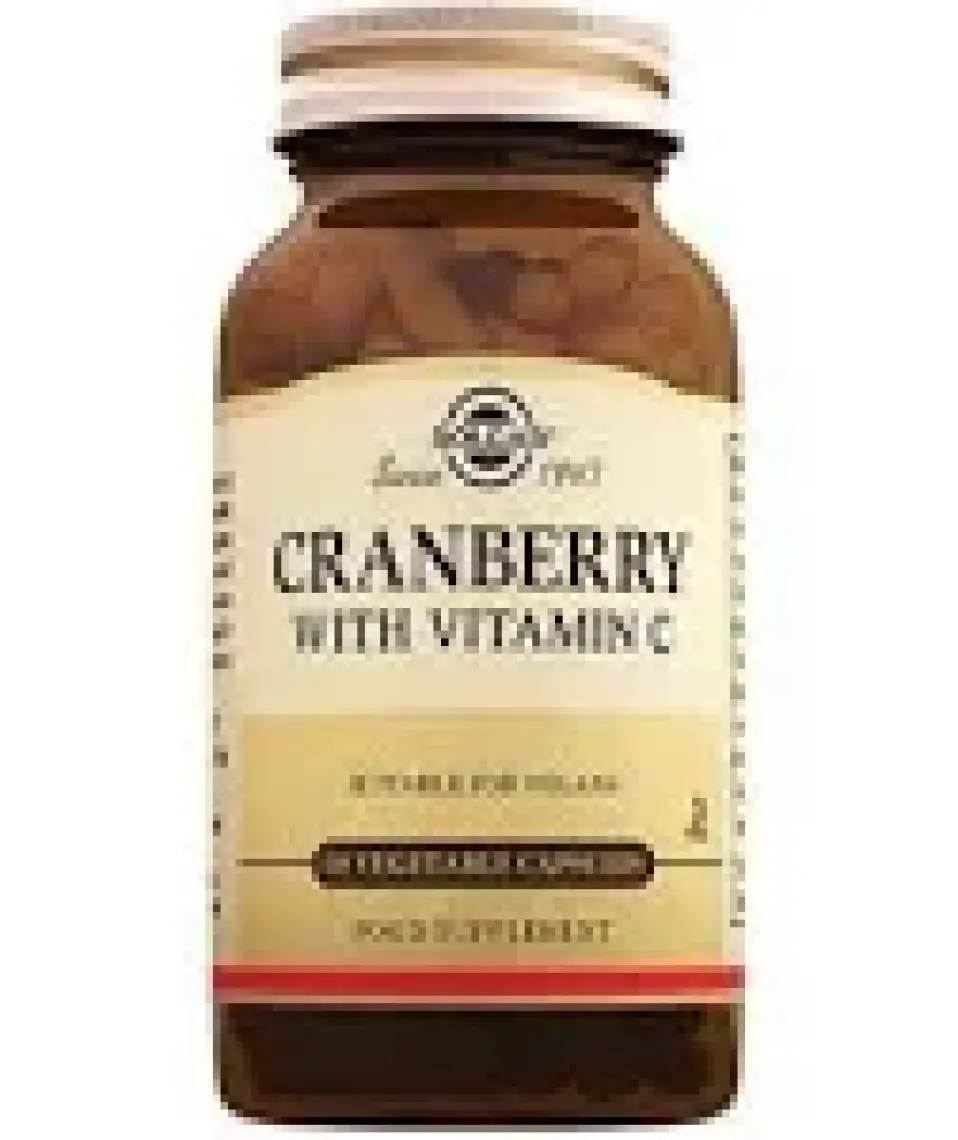 Solgar Cranberry With Vitamin C 60 Kapsül