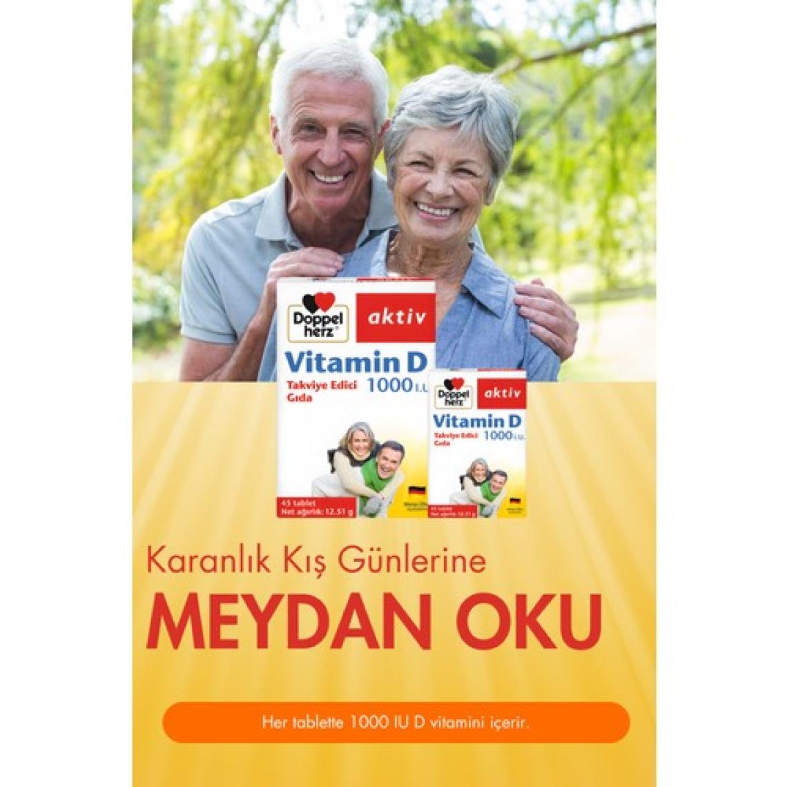 Doppelherz Vitamin D 1000 Iu 45 Tablet