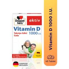 Doppelherz Vitamin D 1000 Iu 45 Tablet