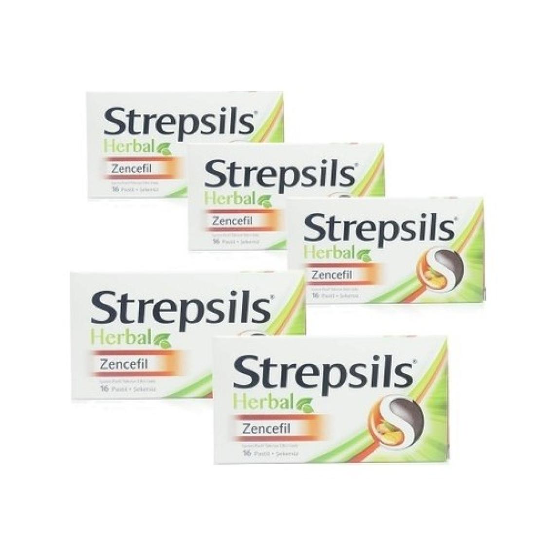 Strepsils Herbal Zencefil 5'li Avantaj Paket